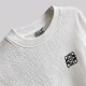 Anagram Embroidered Cotton Jersey T-Shirt in White