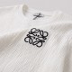 Anagram Embroidered Cotton Jersey T-Shirt in White