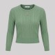Sage Anagram Cable-Knit Sweater Sage Anagram Cable-Knit Sweater