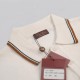 Half-Zip Polo Shirt White Half-Zip Polo Shirt White