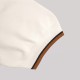 Half-Zip Polo Shirt White Half-Zip Polo Shirt White