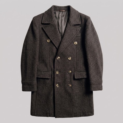 Wool Sweater Coat 
