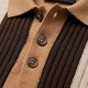 Long-Sleeve Knit Polo