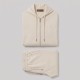 Zip-Up Hoodie & Track Pants Set Cream Zip-Up Hoodie & Track Pants Set Cream