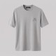 Grey Textured Short Sleeve T-Shirt