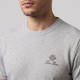Grey Textured Short Sleeve T-Shirt