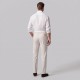 Refined Elegance Drawstring Trousers Ivory White Men's Pants Refined Elegance Drawstring Trousers Ivory White Men's Pants