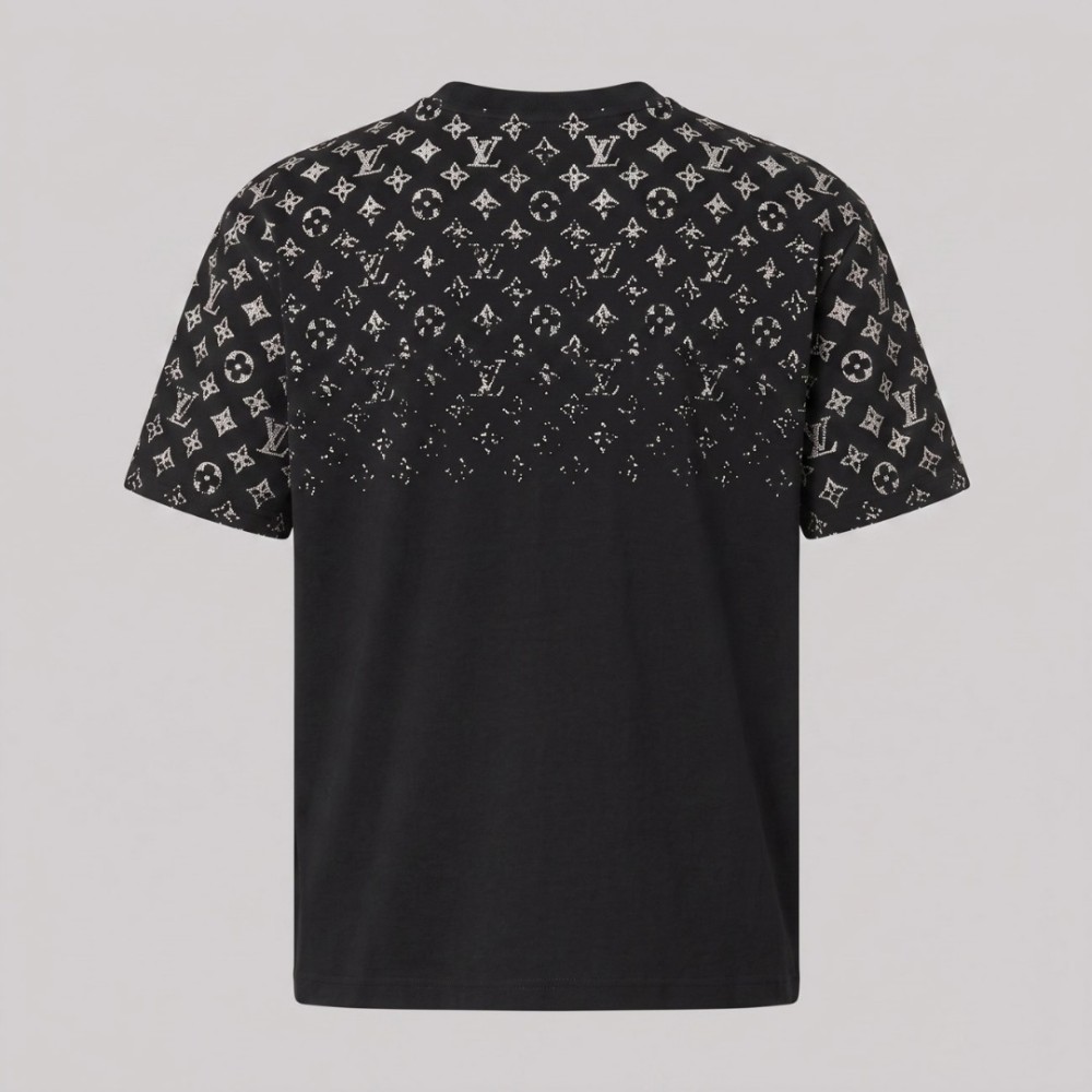 Monogram Cotton T-Shirt Black Monogram Cotton T-Shirt Black