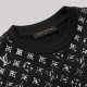 Monogram Cotton T-Shirt Black Monogram Cotton T-Shirt Black