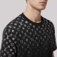 Monogram Cotton T-Shirt Black Monogram Cotton T-Shirt Black