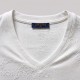 Women V-Neck Texturized T-Shirt 