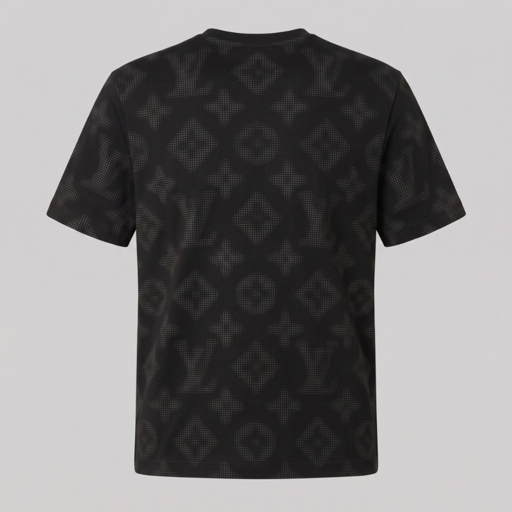 Monogram Signature T-Shirt In Black