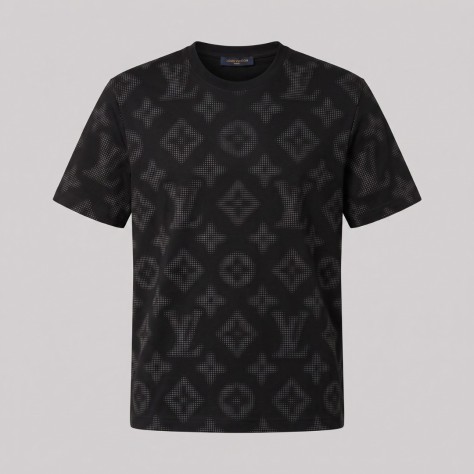 Monogram Signature T-Shirt In Black