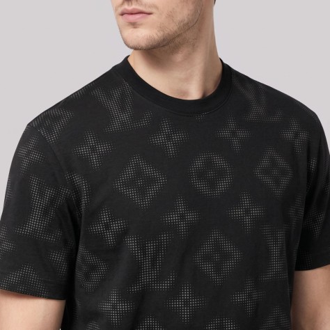 Monogram Signature T-Shirt In Black