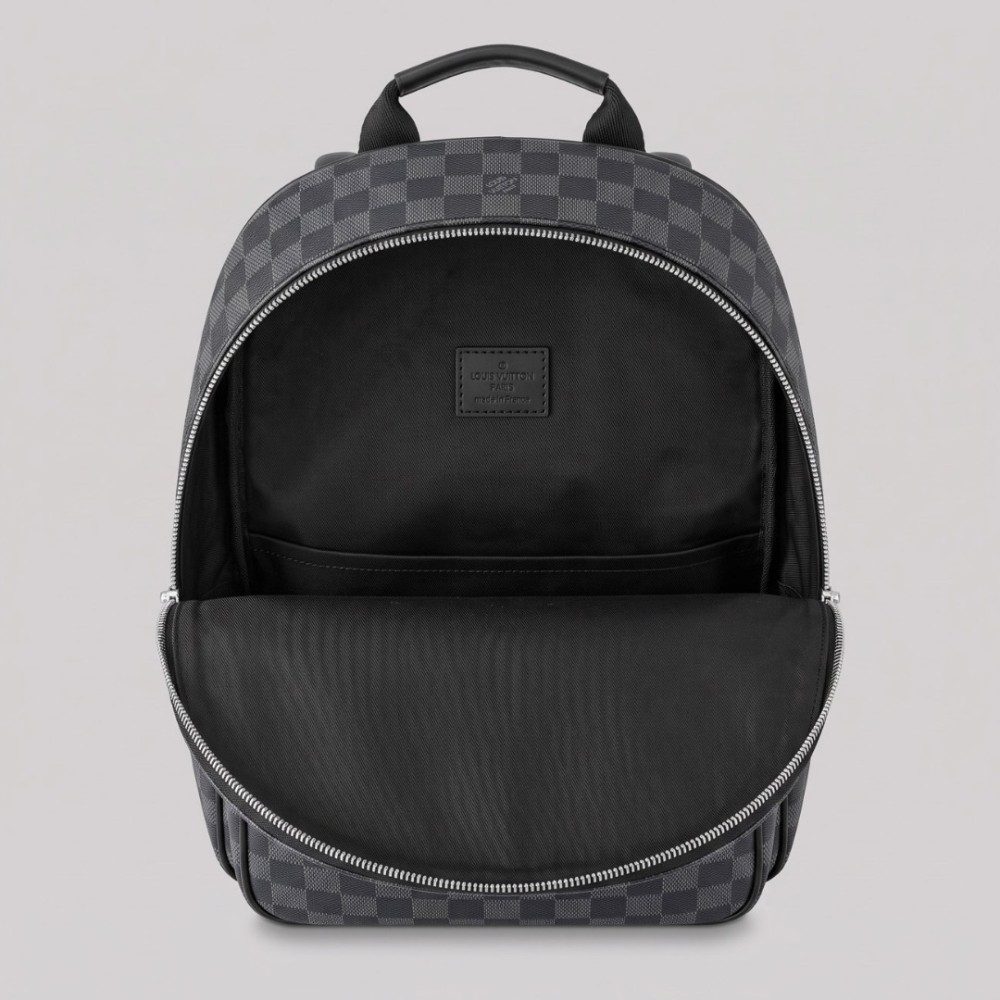 Damier Graphite Monogram Multi-Pocket Backpack Black & Grey Damier Graphite Monogram Multi-Pocket Backpack Black & Grey