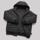 Monogram Reversible Quilted Jacket Black Designer Hooded Jacket Monogram Reversible Quilted Jacket Black Designer Hooded Jacket