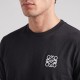 Anagram Embroidered Cotton T-Shirt Black Anagram Embroidered Cotton T-Shirt Black