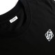 Anagram Embroidered Cotton T-Shirt Black Anagram Embroidered Cotton T-Shirt Black