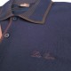 Half-Zip Polo Shirt Navy Half-Zip Polo Shirt Navy