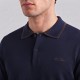 Half-Zip Polo Shirt Navy Half-Zip Polo Shirt Navy