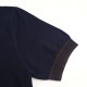 Half-Zip Polo Shirt Navy Half-Zip Polo Shirt Navy
