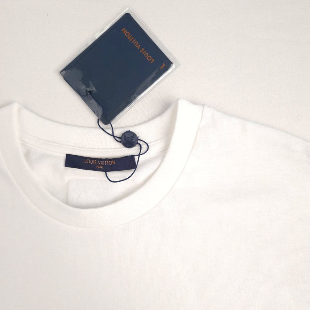 Embroided Logo Signature T-Shirt White