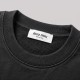 Silver Signature Logo Black Crewneck Sweatshirt Silver Signature Logo Black Crewneck Sweatshirt