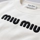Signature Embroidered White Crewneck Sweatshirt Signature Embroidered White Crewneck Sweatshirt