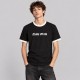Signature Contrast Ringer T-Shirt Black and White Logo Tee Signature Contrast Ringer T-Shirt Black and White Logo Tee