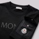 Laminated Logo T-Shirt with Sleeve Pocket Laminated Logo T-Shirt with Sleeve Pocket