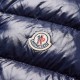 Signature Glossy Navy Blue Quilted Down Vest