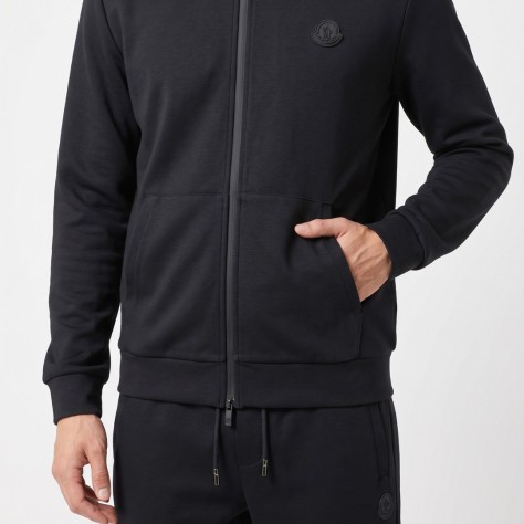 Logo Patch Two-Piece Tracksuit Set