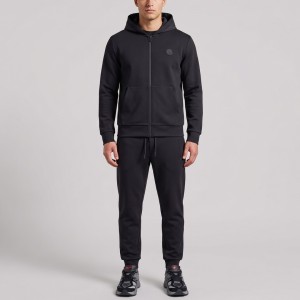 Logo Patch Two-Piece Tracksuit Set