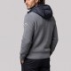 Hybrid Knit Puffer Jacket Grey & Navy Hybrid Knit Puffer Jacket Grey & Navy