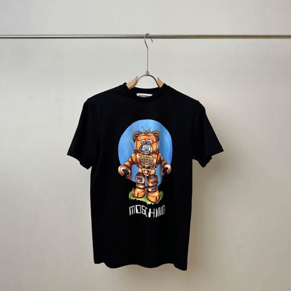 Тениска Moschino Robot Bear Тениска Moschino Robot Bear