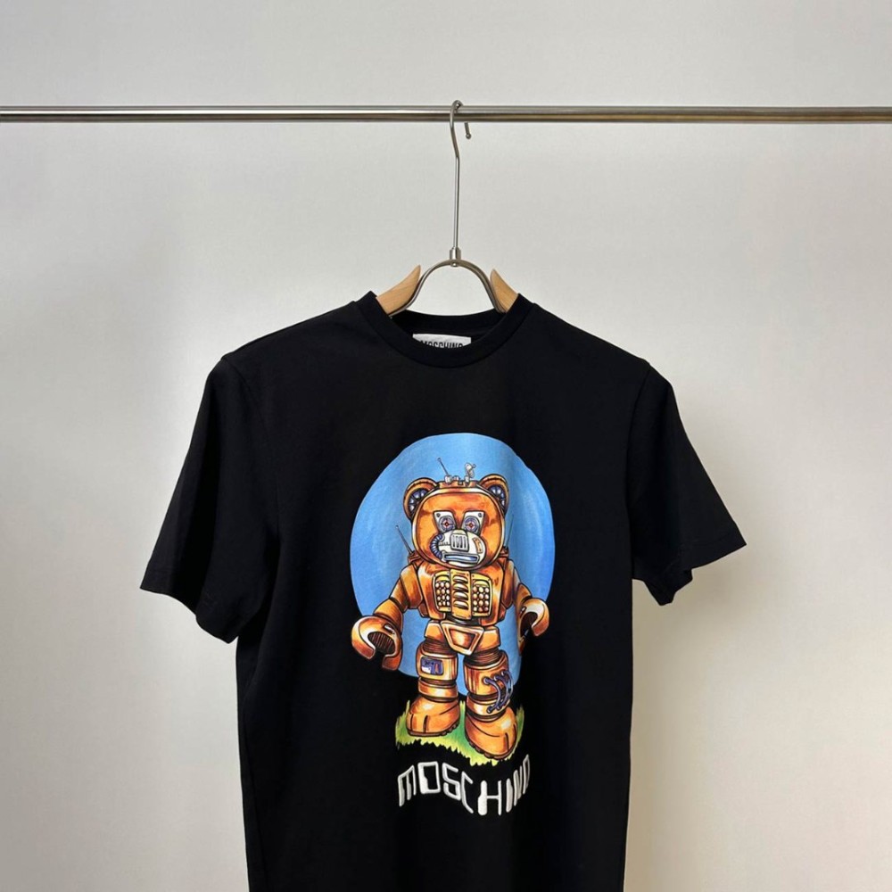 Тениска Moschino Robot Bear Тениска Moschino Robot Bear