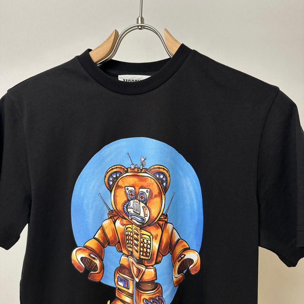 Тениска Moschino Robot Bear Тениска Moschino Robot Bear