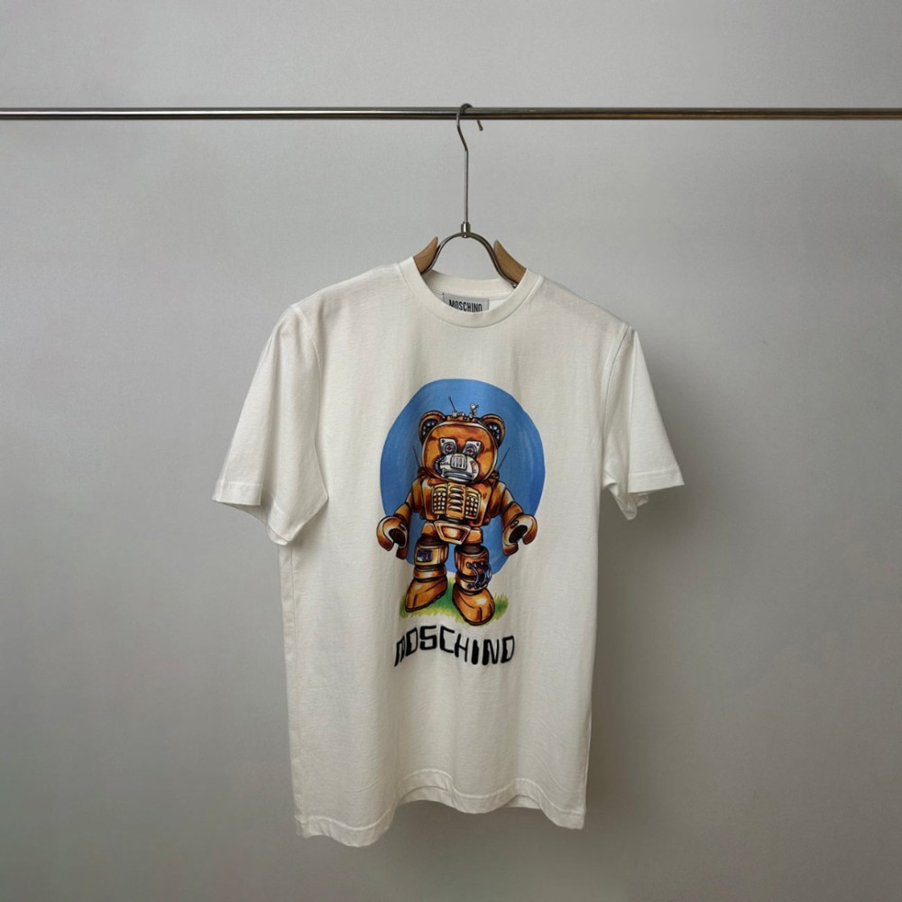 Тениска Moschino Robot Bear 