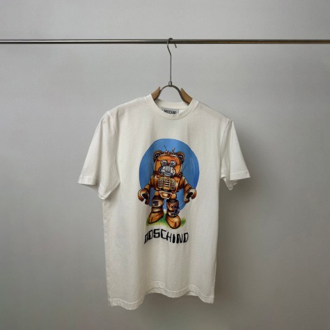 Тениска Moschino Robot Bear 