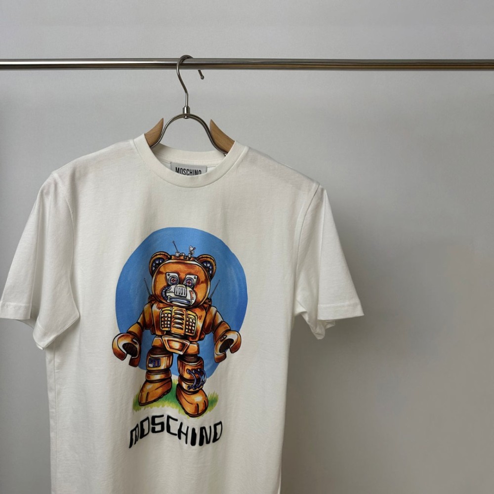 Тениска Moschino Robot Bear 
