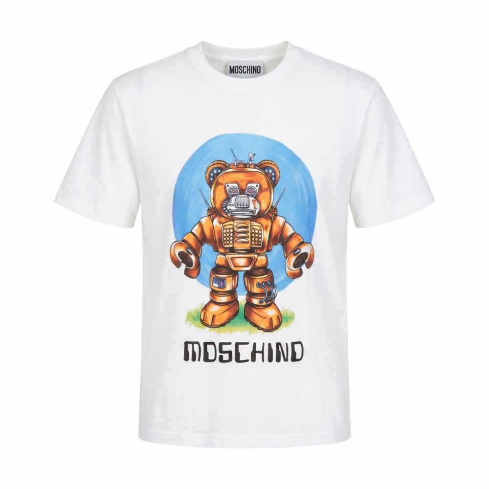 Тениска Moschino Robot Bear 