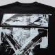 Arrow Cotton Printed T-Shirt Black Oversize Arrow Cotton Printed T-Shirt Black Oversize