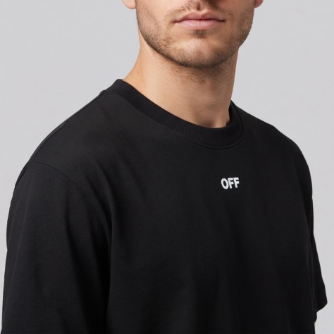 Arrow Cotton Printed T-Shirt Black Oversize