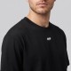 Arrow Cotton Printed T-Shirt Black Oversize Arrow Cotton Printed T-Shirt Black Oversize