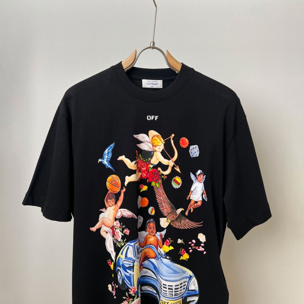 Тениска Off-White Oversize Тениска Off-White Oversize