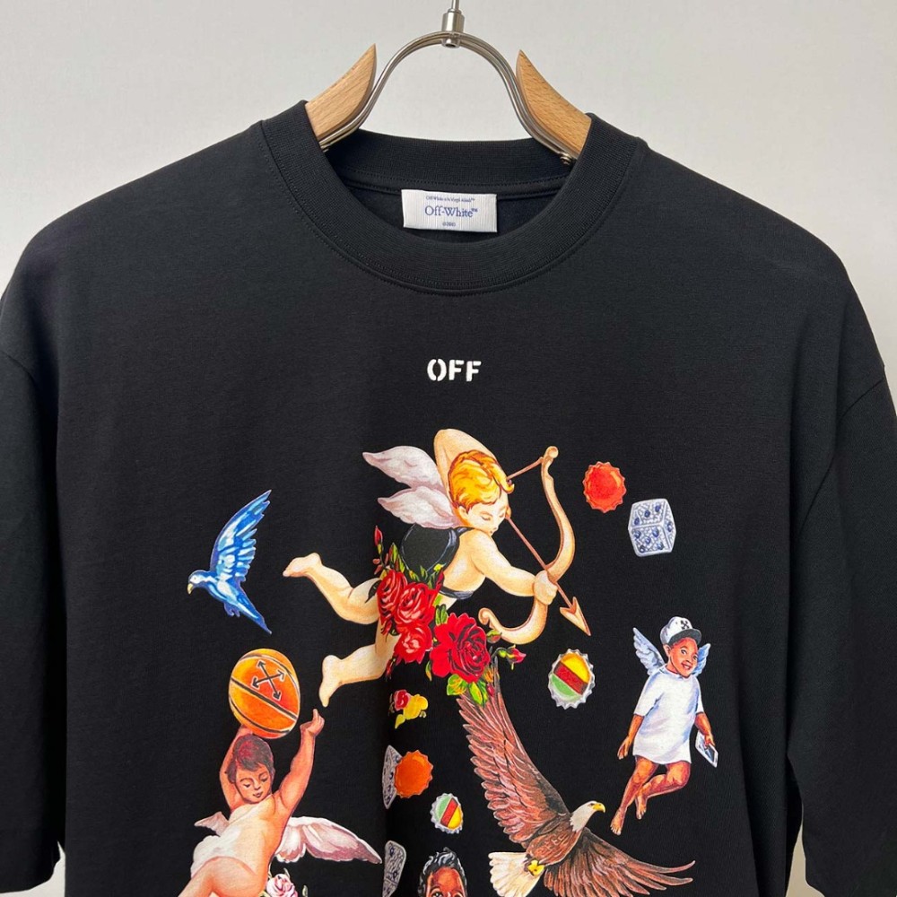 Тениска Off-White Oversize Тениска Off-White Oversize