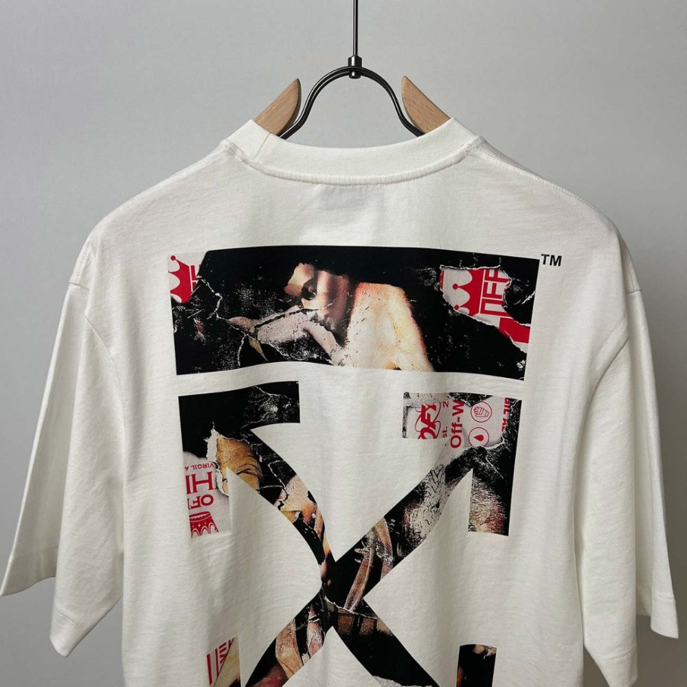 Тениска Off-White Oversize Тениска Off-White Oversize