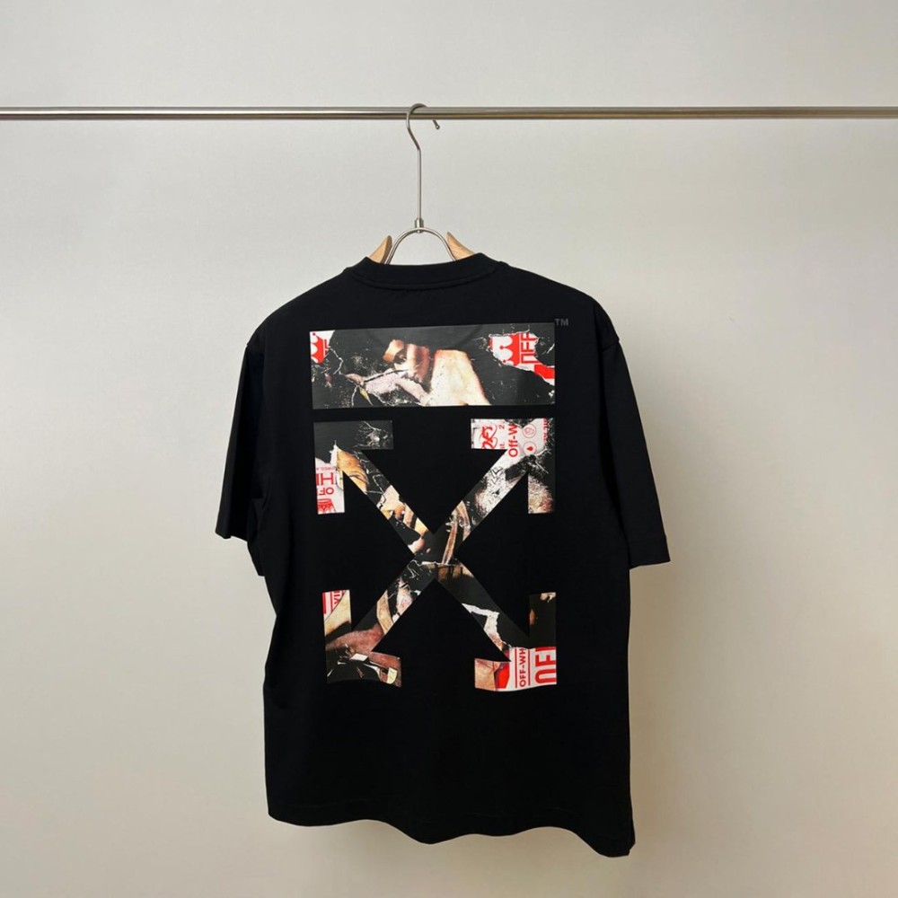 Тениска Off-White Oversize Тениска Off-White Oversize
