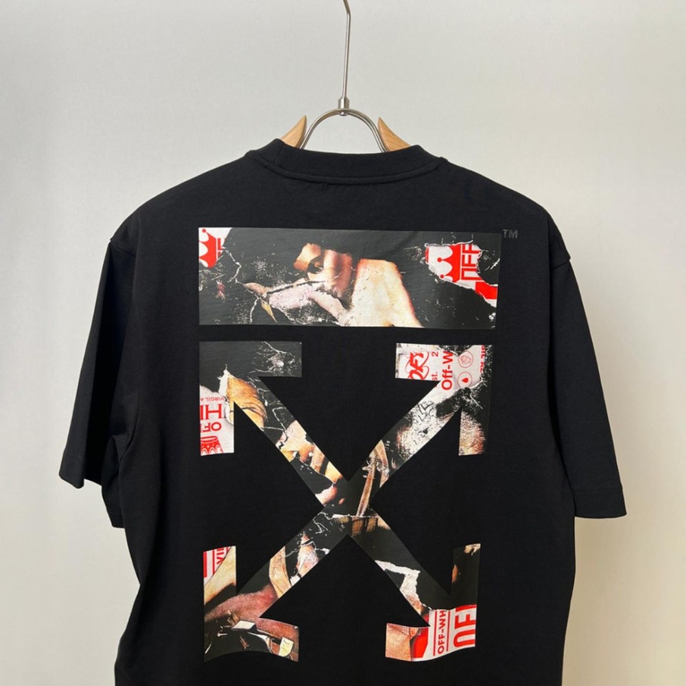 Тениска Off-White Oversize Тениска Off-White Oversize