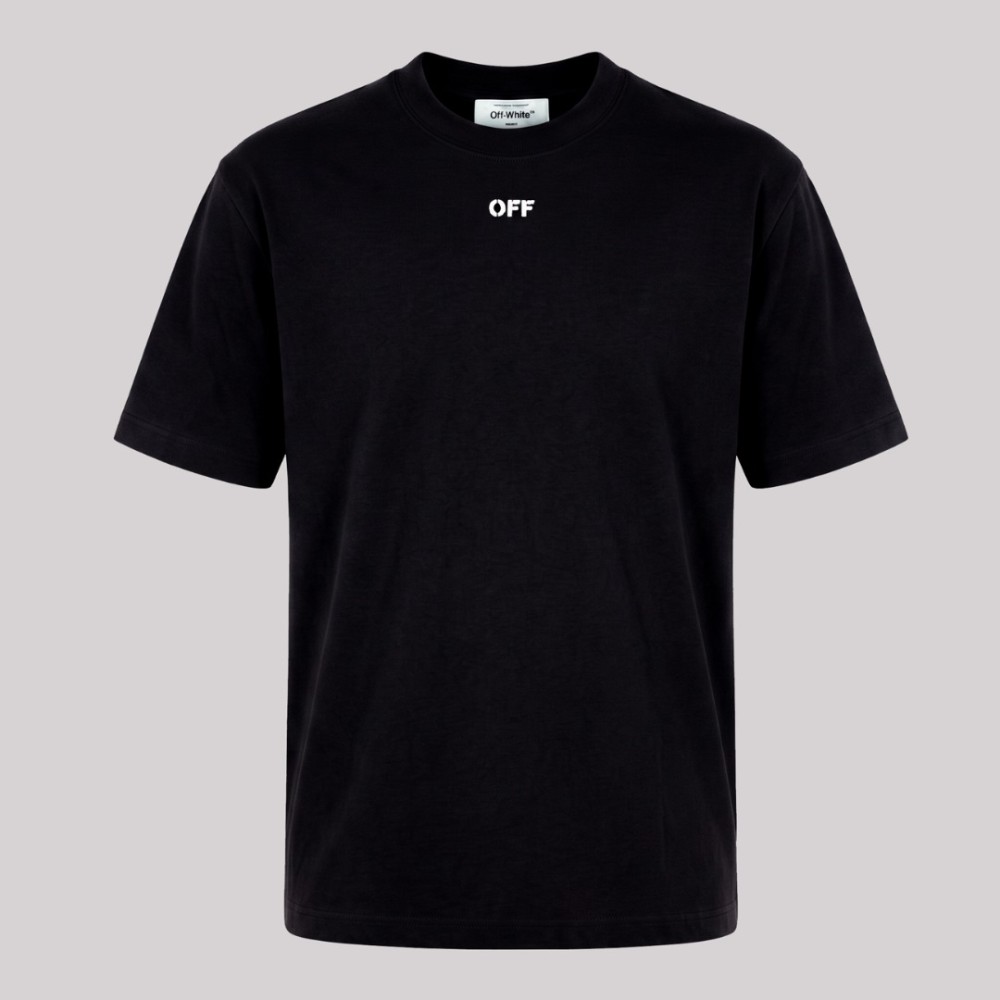 Vibe Arrow Cotton Print T-Shirt Black Oversize